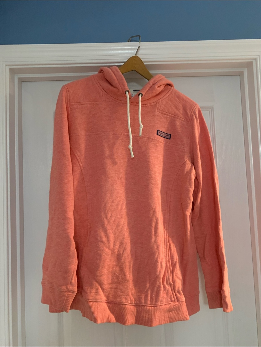 Vineyard Vines Pink Hooded Pullover Sweatshirt